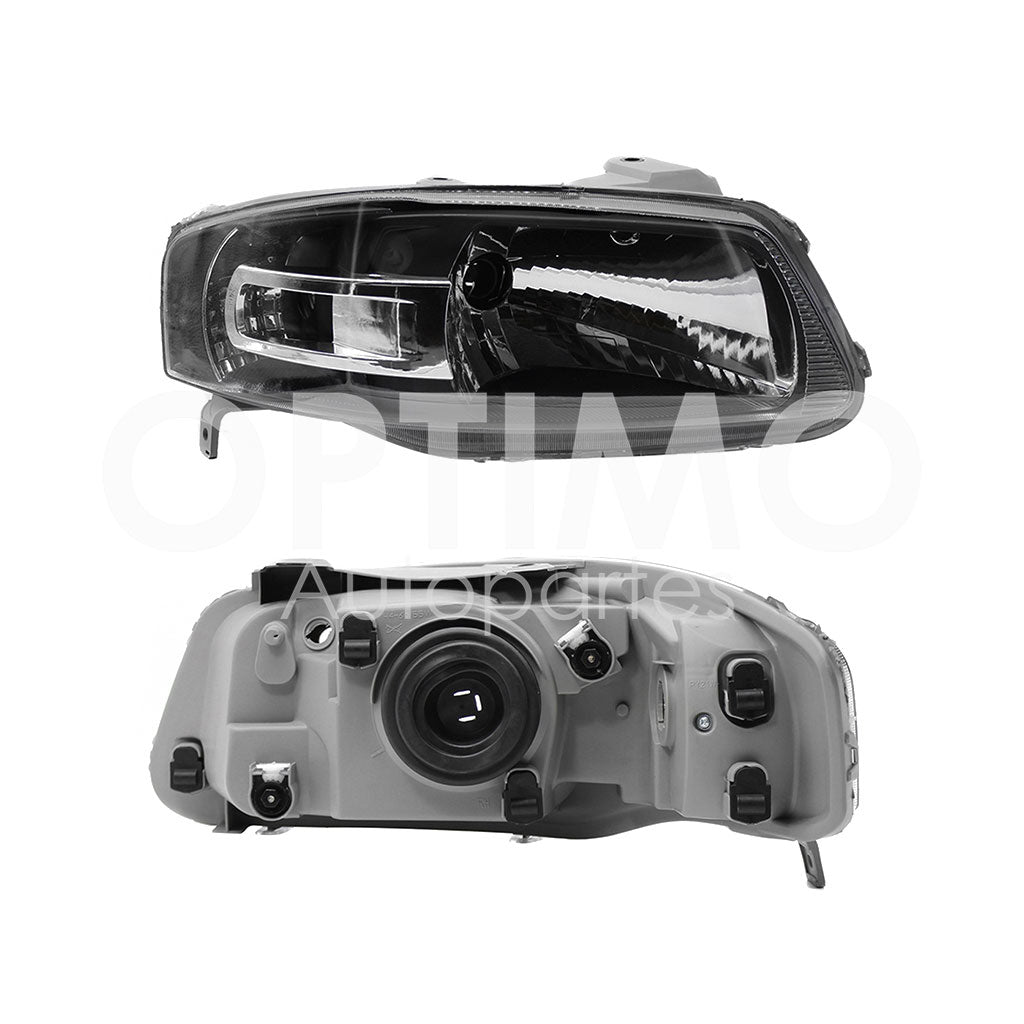 VOLKSWAGEN POINTER 3-5PTAS 2006 2007 2008 2009 FARO DER FONDO NEGRO (PICK-UP 06-09)