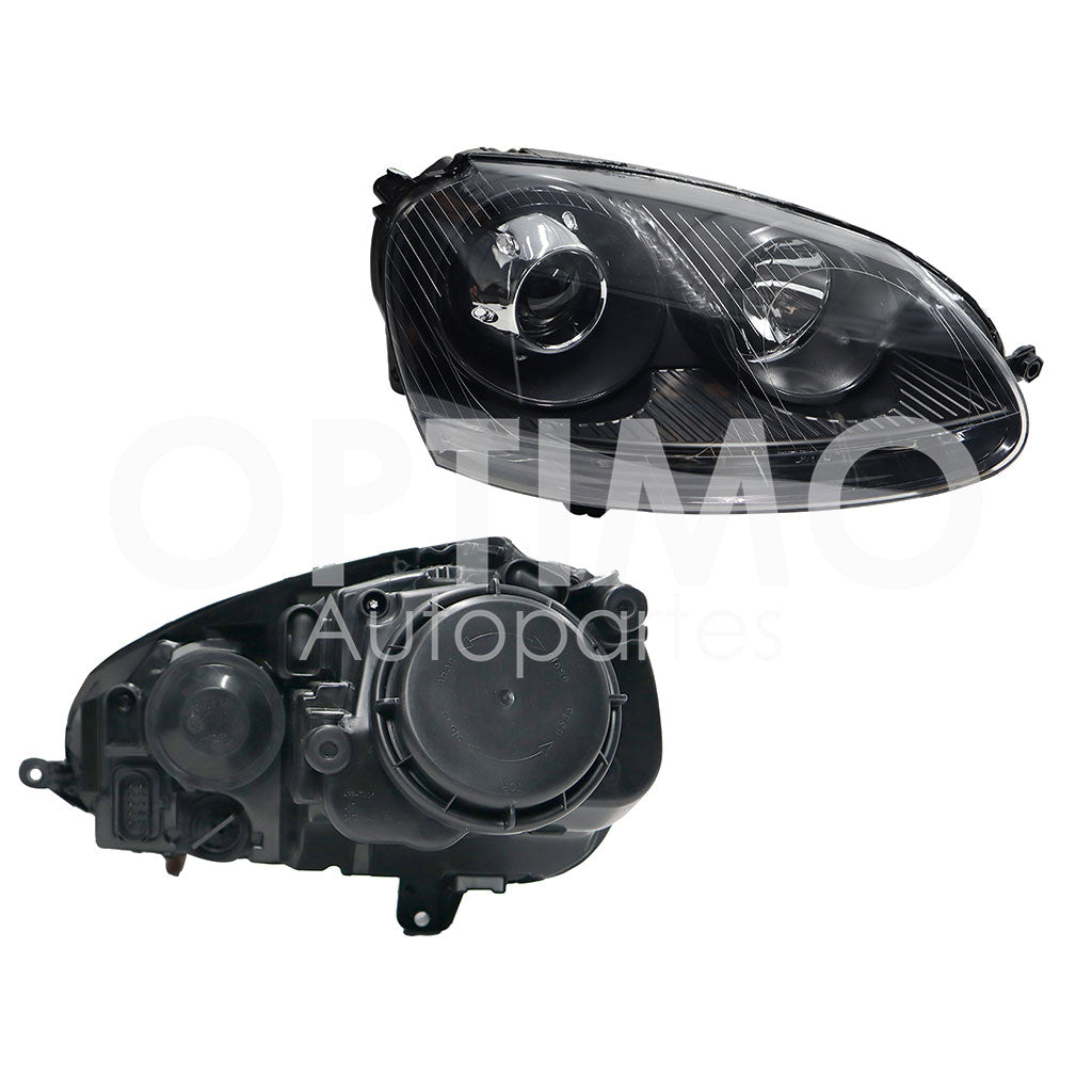 VOLKSWAGEN BORA GLI 2006 2007 2008 2009 2010 FARO DER F/NEGRO S/MOTOR C/LUPA
