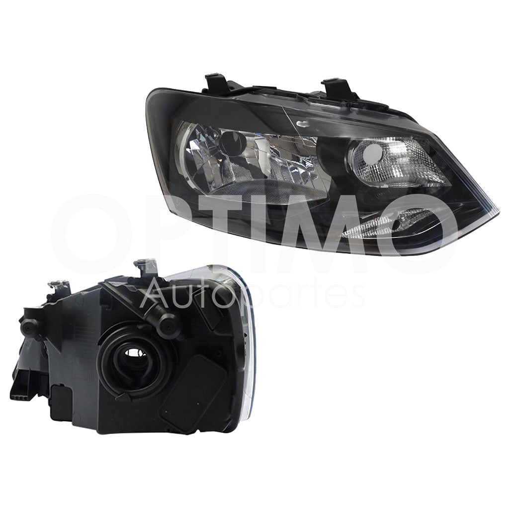 VOLKSWAGEN VENTO 2014 2015 FARO DER F/NEGRO S/MOTOR (POLO 15-16)