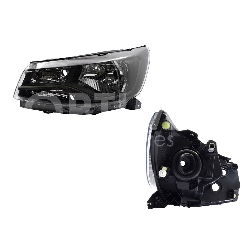 VOLKSWAGEN SAVEIRO 2024 2025 2026 FARO IZQ F/NEGRO UN AS C/FILO NEGRO (VERSION ROBUST)