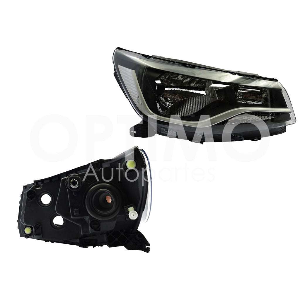 VOLKSWAGEN SAVEIRO 2024 2025 2026 FARO DER F/CROMADO UN AS C/FILO CROMO (VERSION EXTREME)