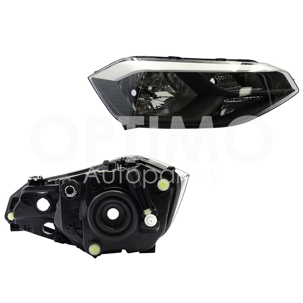 VOLKSWAGEN POLO 2024 2025 2026 FARO DER F/NEGRO UN AS C/FILO NEGRO (VERSION TRACK)