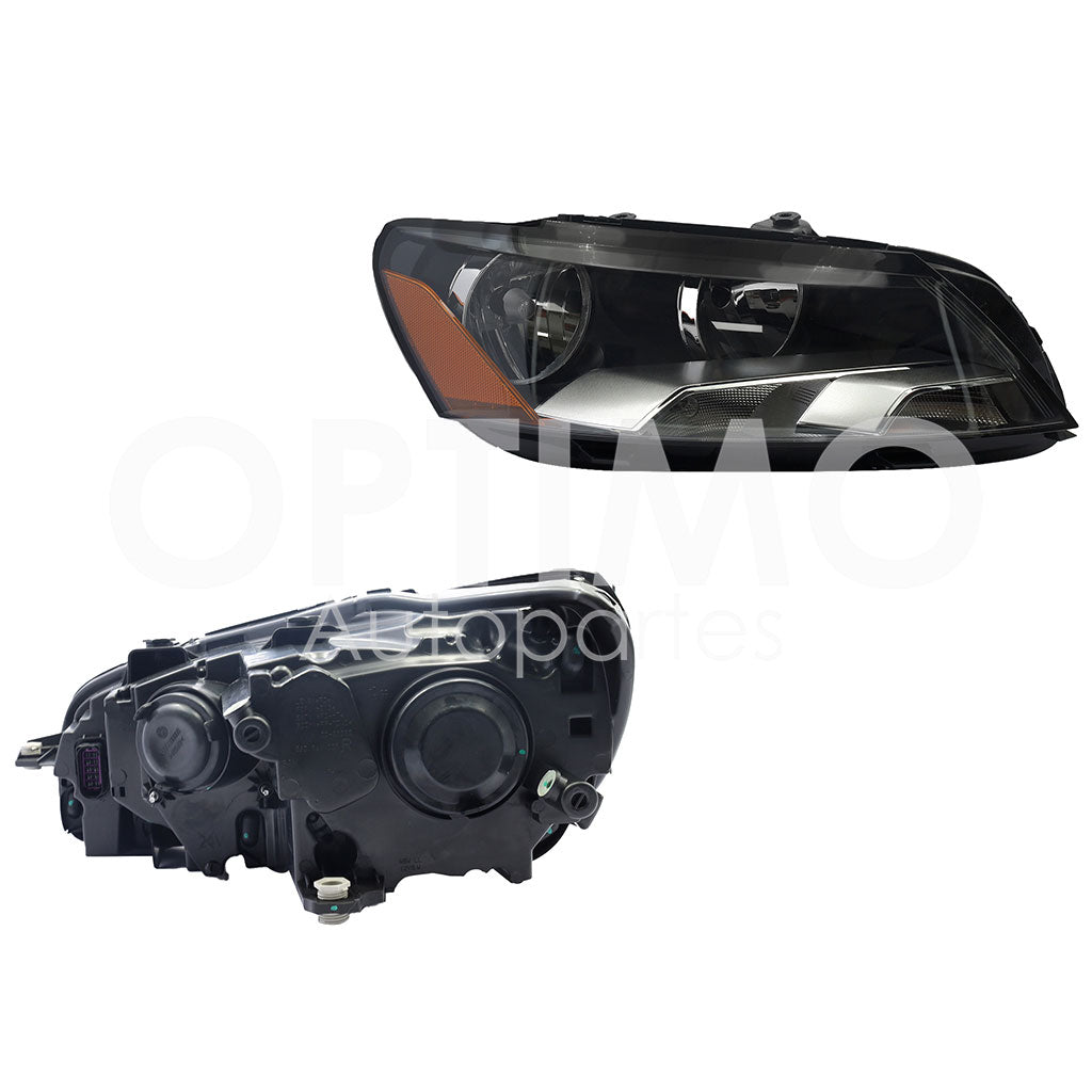 VOLKSWAGEN PASSAT 2012 2013 2014 2015 FARO DER FONDO CROMADO C/MICA AMBAR