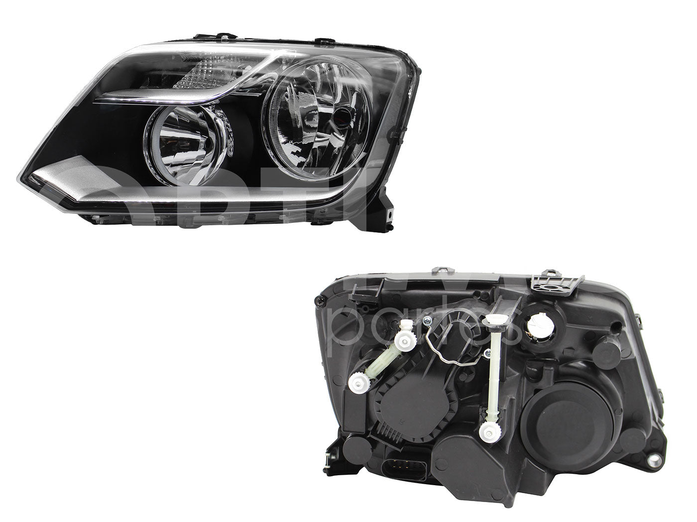 VOLKSWAGEN AMAROK 2010 2011 2012 2013 2014 2015 2016 2017 FARO IZQ FONDO NEGRO