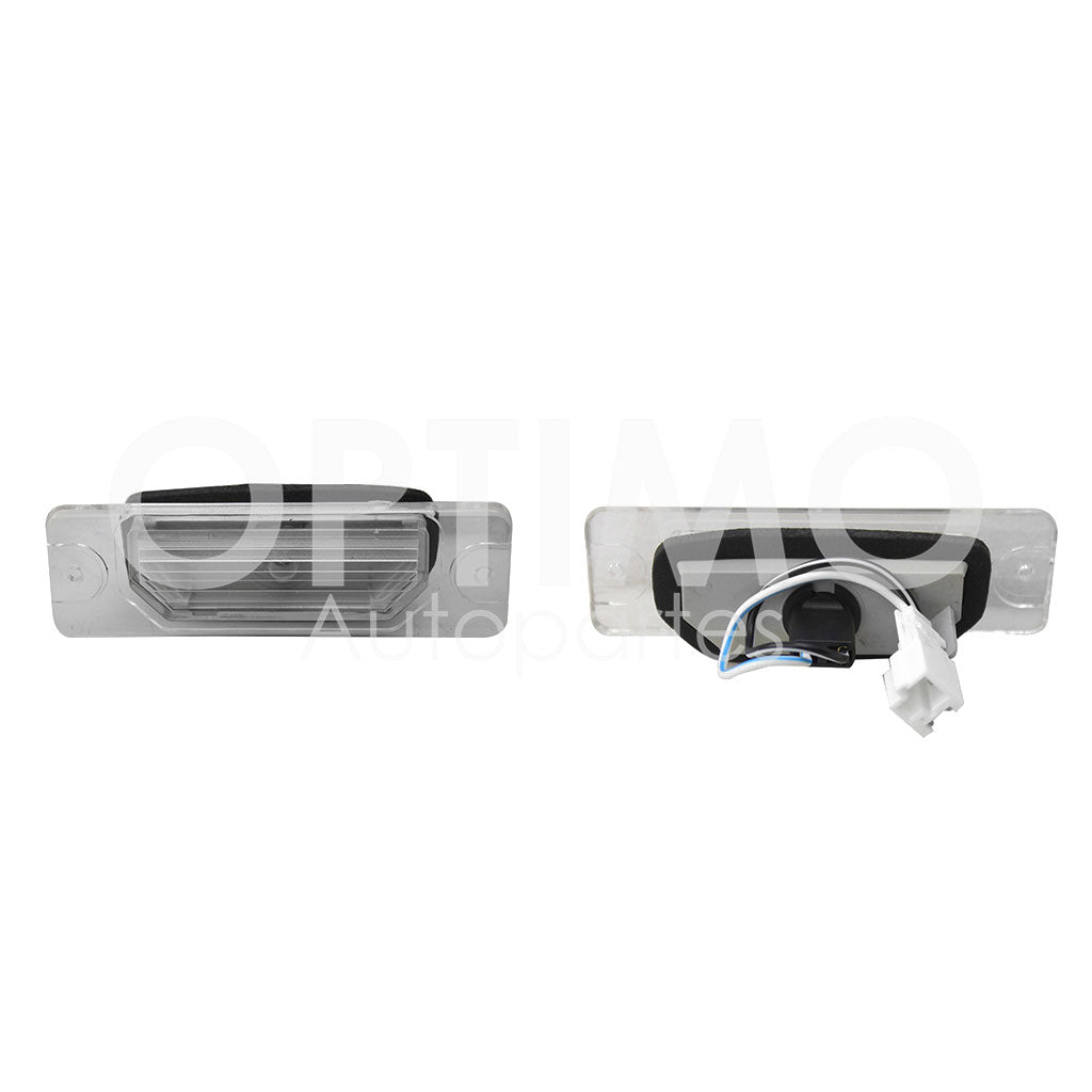 NISSAN TS-III 1992 1993 1994 1995 1996 1997 1998 1999 2000 2001 2002 2003 2004 2005 2006 2007 2008 2009 2010 2011 2012 2013 2014 2015 2016 2017 LAMPARA DE PLACA TRASERA C/ARNES (EMP/10PZS)