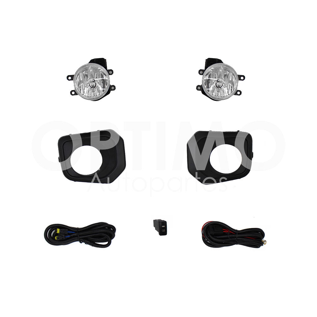 TOYOTA TACOMA 2016 2017 2018 KIT FARO AUX C/CABLES C/REJILLAS NEGRAS C/FOCOS