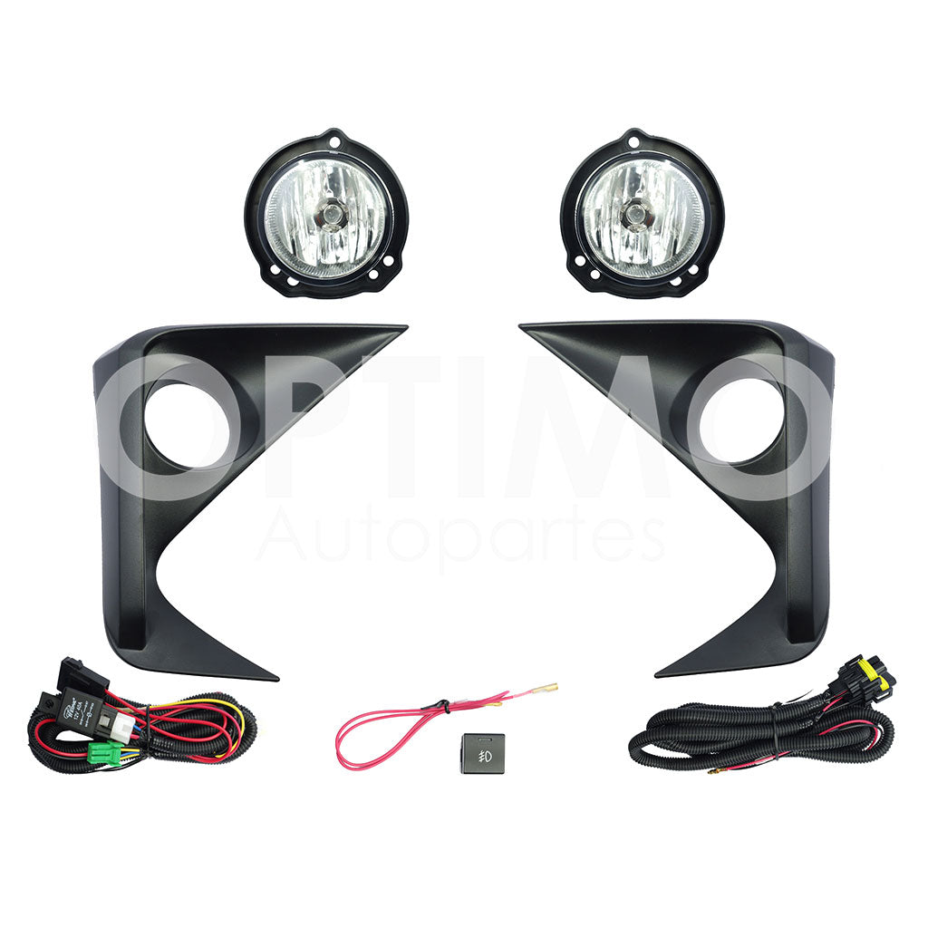 TOYOTA AVANZA 2022 2023 2024 2025 2026 KIT FARO AUX C/CABLES C/REJILLAS NEGRAS C/FOCOS