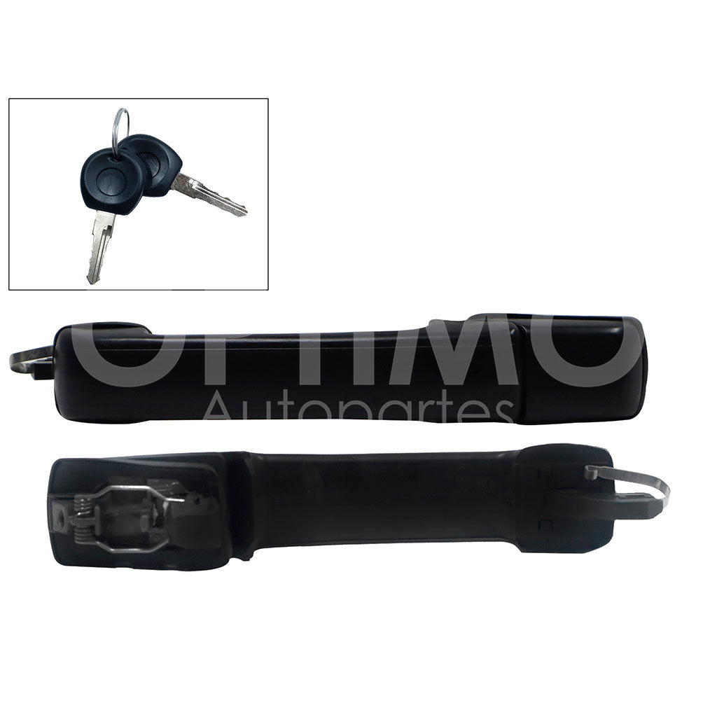 VOLKSWAGEN JETTA/GOLF A3 1993 1994 1995 1996 1997 1998 MANIJA EXT TRAS DER/IZQ NEGRA LISA