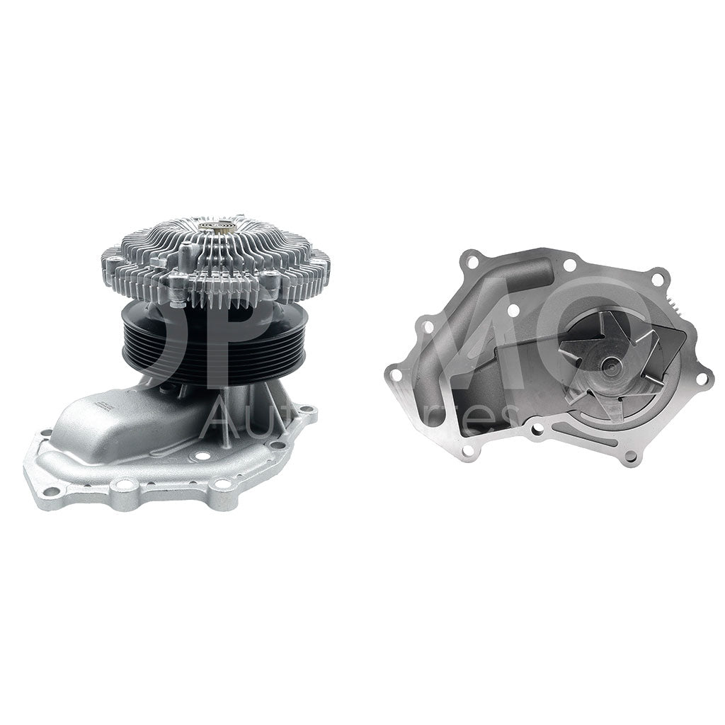 NISSAN URVAN 3.0L DIESEL 2007 2008 2009 2010 2011 2012 BOMBA AGUA C/FAN CLUTCH C/POLEA ZD30DD 10 ORIFICIOS