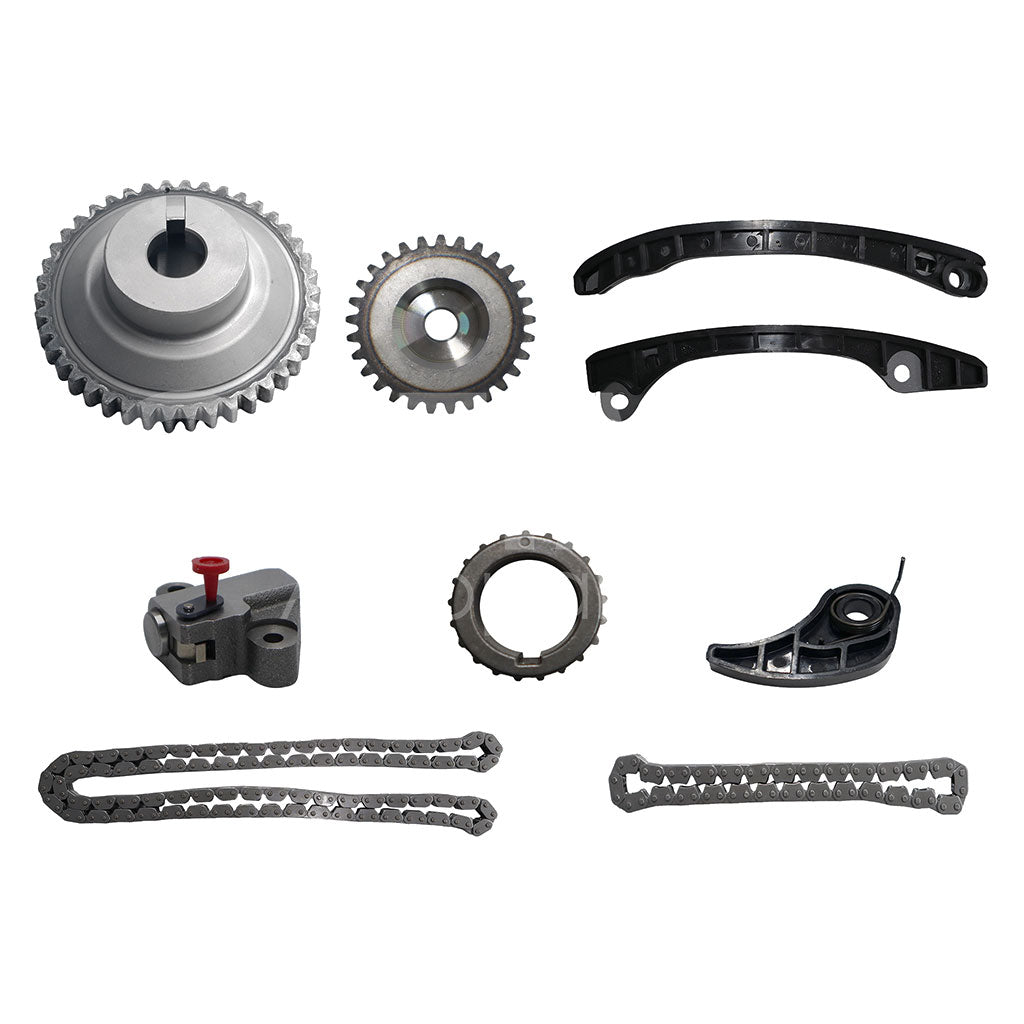 NISSAN VERSA 1.6L 2012 2013 2014 2015 2016 2017 2018 2019 KIT DE DISTRIBUCION 9PZAS HR16DE (V-DRIVE 20-25/MARCH 11-25/NOTE 14-19/TIIDA 1.6L)