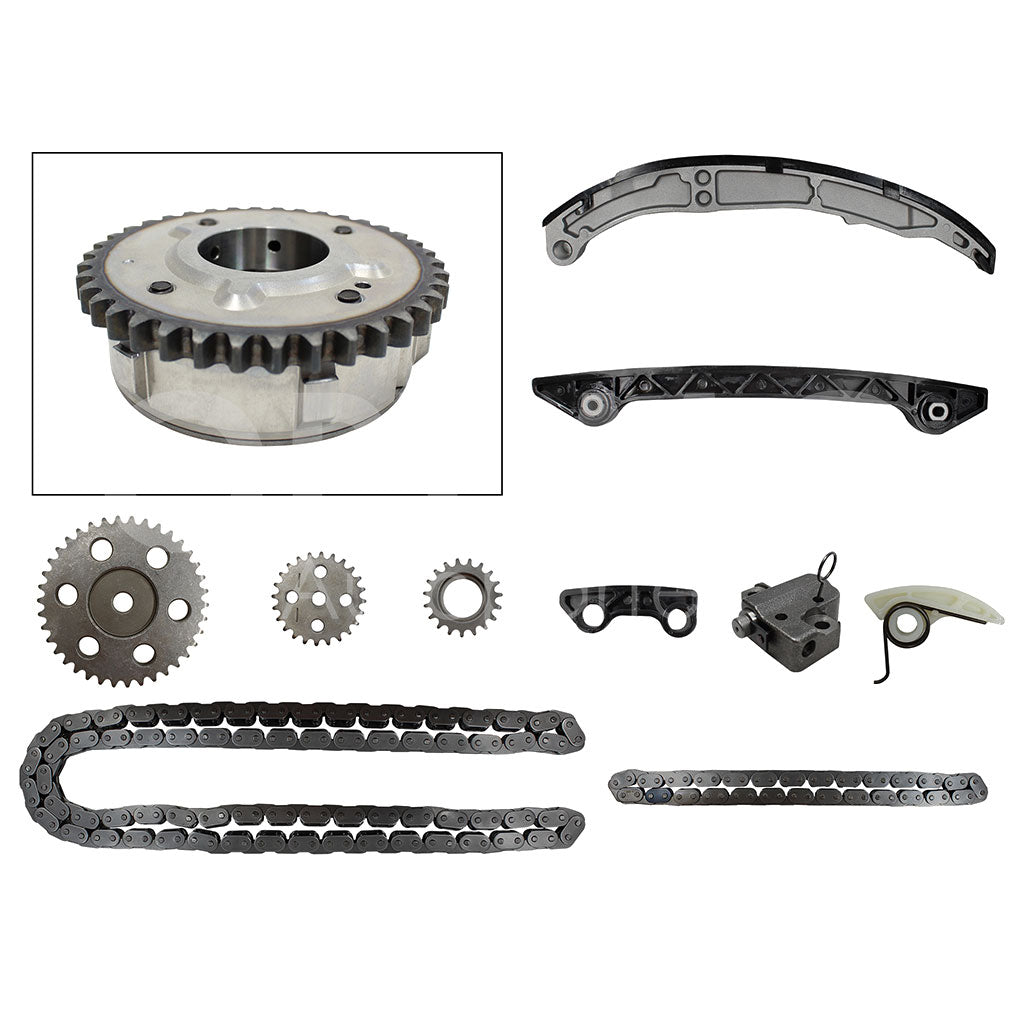 MAZDA MAZDA 3 2.3L/2.5L 2010 2011 2012 2013 KIT DE DISTRIBUCION 11PZAS C/VVT MZR/DISI MAZDA 5 12-15/MAZDA 6 09-13/CX-7 07-12
