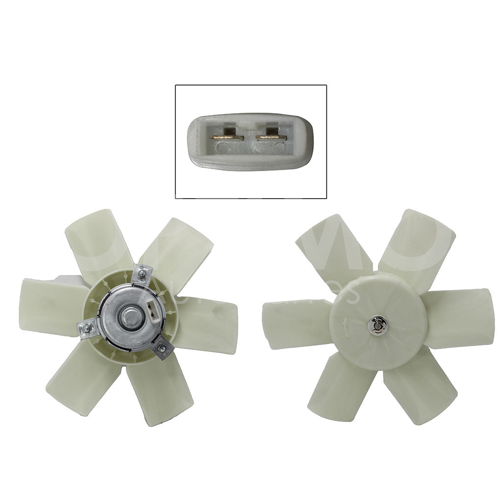 VOLKSWAGEN JETTA/GOLF A2 1.8L 1987 1988 1989 1990 1991 1992 MOTOVENTILADOR S/AIRE S/TOLVA 2PINES S/RESISTENCIA (MOTOR/ASPA)