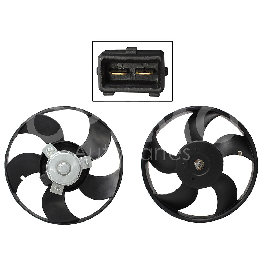 VOLKSWAGEN POINTER 1.8L 1998 1999 2000 2001 2002 2003 2004 2005 2006 2007 2008 2009 MOTOVENTILADOR S/AIRE S/TOLVA 2PINES S/RES (VAGONETA 00-05/PICK-UP 00-09) (MOTOR/ASPA)
