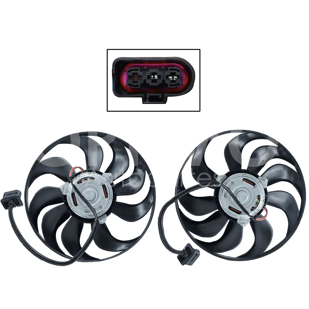 VOLKSWAGEN LUPO/POLO 1.6L/2.0L 2003 2004 2005 2006 2007 2008 2009 2010 2011 2012 2013 2014 2015 2016 MOTOVENTILADOR P/AIRE ACONDICIONADO S/TOLVA CHICA 2PINES S/RES (IBIZA-CORDOBA 03-12) (MOTOR/ASPA)