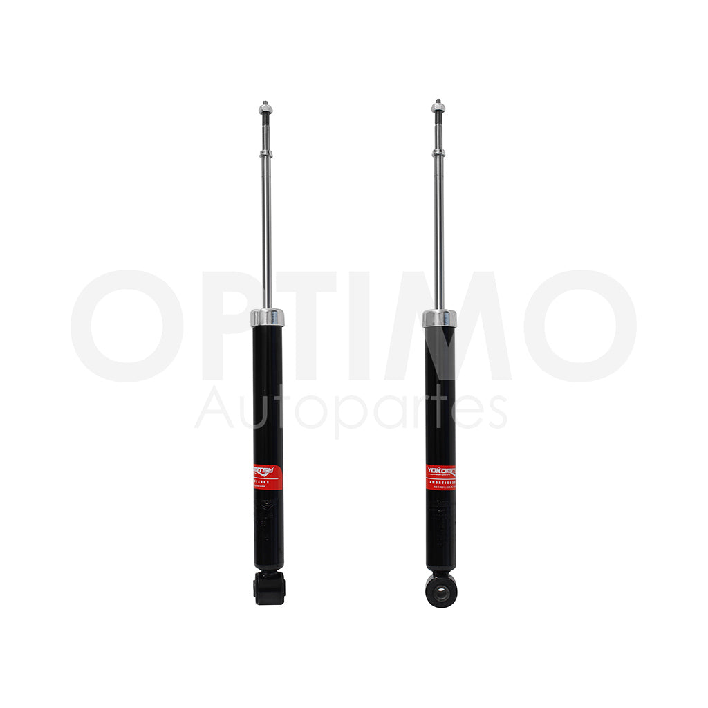 2006 - 2017 NISSAN TIIDA 1.6L/1.8L PAR AMORTIGUADORES TRASEROS DER/IZQ GAS (SEDAN/H-BACK)