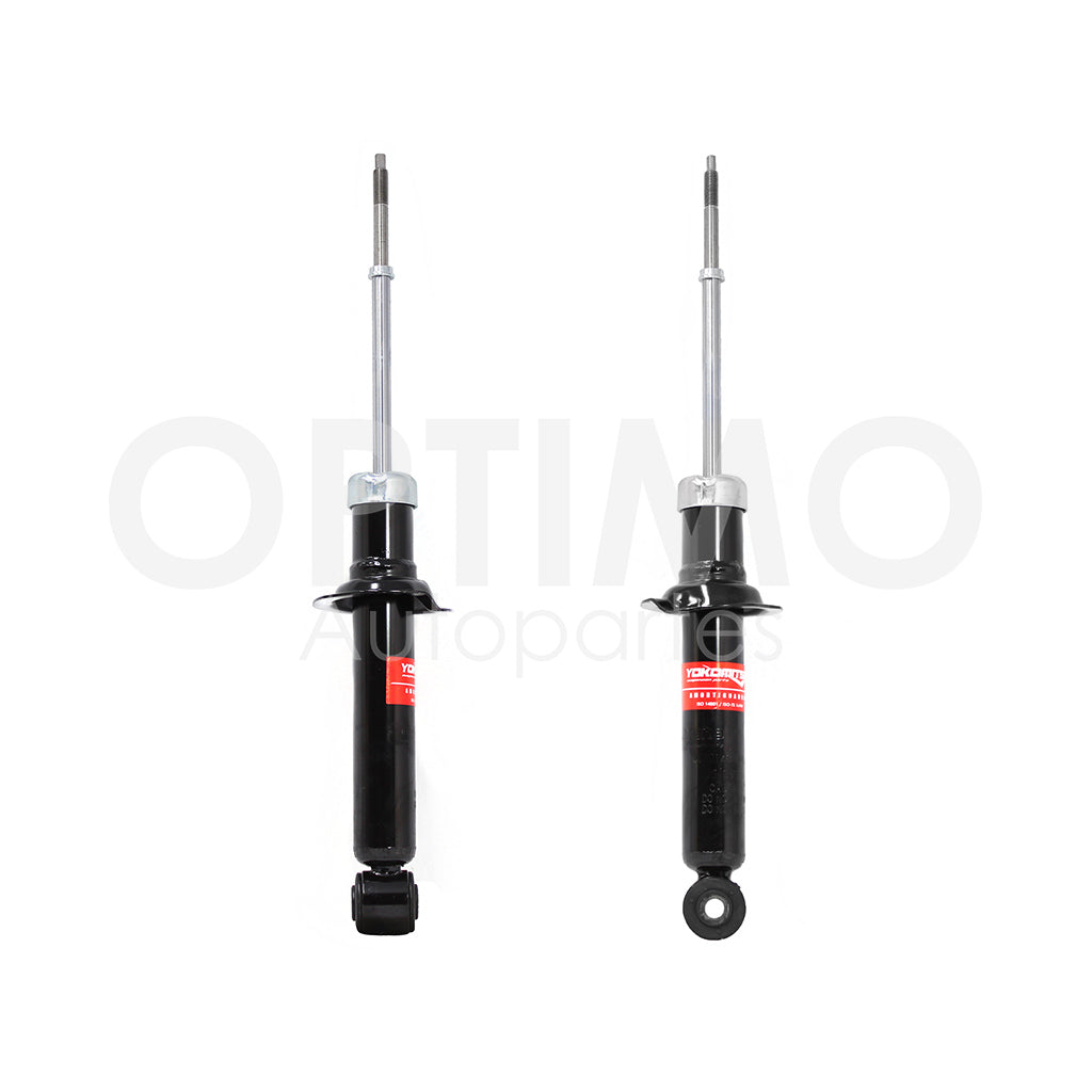 2001 - 2006 NISSAN SENTRA B-15 1.8L/2.0L/2.5L PAR AMORTIGUADORES TRASEROS DER/IZQ GAS (SCALA 1.6L 10-13/SE-R MEX-USA)