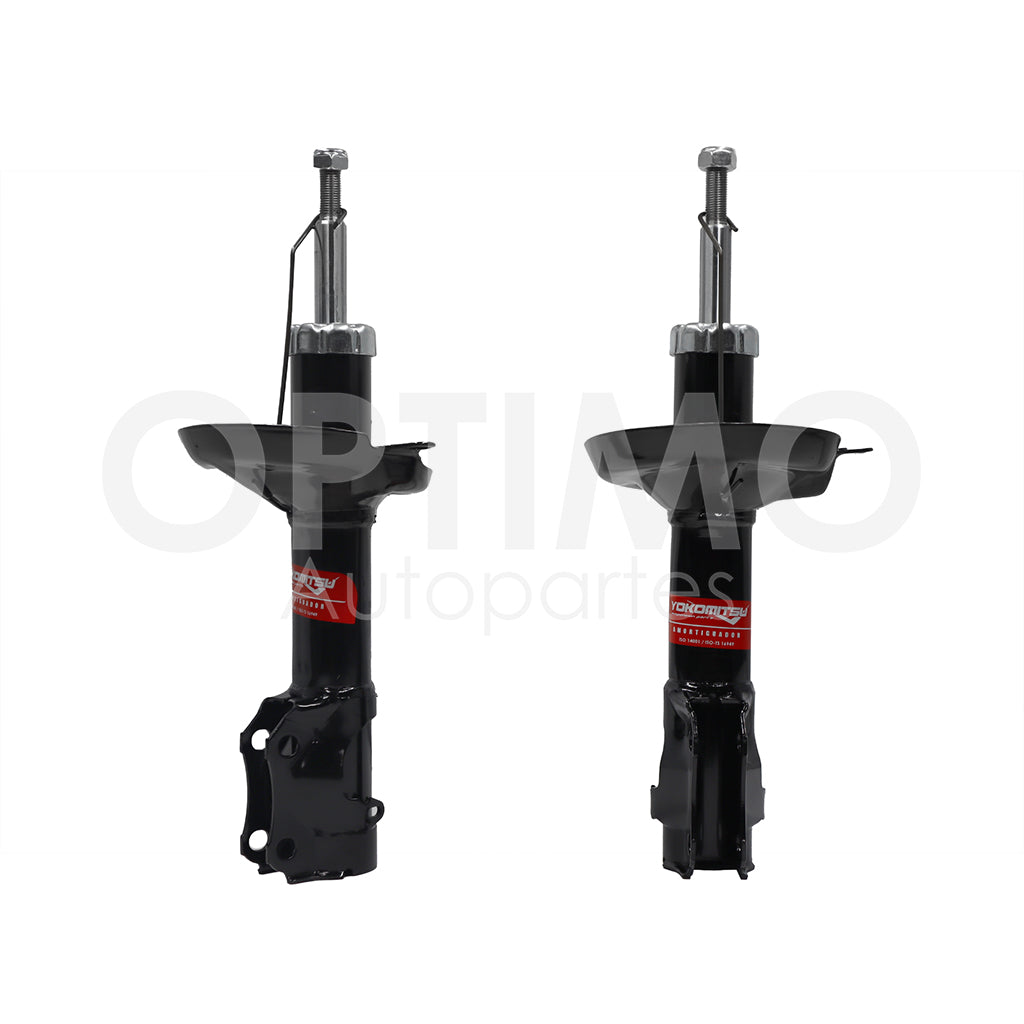 1987 - 1998  VOLKSWAGEN JETTA/GOLF A2/A3 1.8L/2.0L PAR AMORTIGUADORES DELANTERO DER/IZQ GAS (DERBY 95-09/CABRIO 98-02/CORDOBA 00-02)