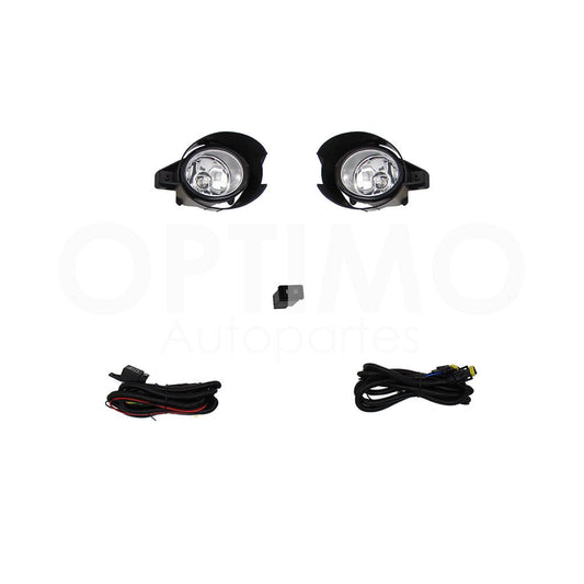 NISSAN SENTRA B-16 2007 2008 2009 KIT FARO AUX C/CABLES C/BASES C/FOCOS