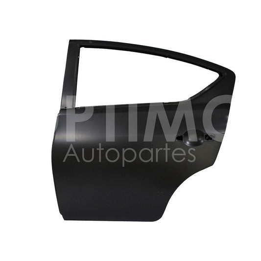 NISSAN VERSA 2012 2013 2014 2015 2016 2017 2018 2019 PUERTA TRASERA IZQ (V-DRIVE 20-25) (COLOR/NEGRO)