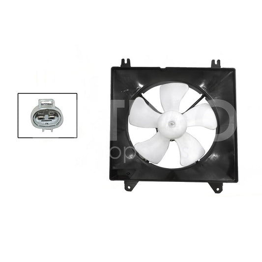 Moto Ventilador Compatible con OPTRA 2.0L 2006 2007 2008 2009 2010 > Para Radiador > Con Tolva > Con Resistencia 2PIN