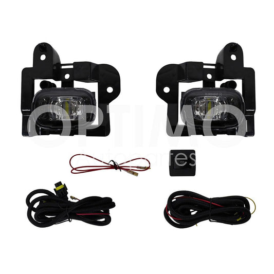 NISSAN X-TRAIL 2023 2024 2025 KIT FARO AUX C/CABLES C/REJILLAS NEGRAS C/FOCOS