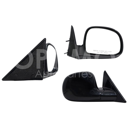 CHEVROLET S-10 1995 1996 1997 ESPEJO DER MANUAL NEGRO P/PINTAR (BLAZER/SONOMA/BRAVADA)