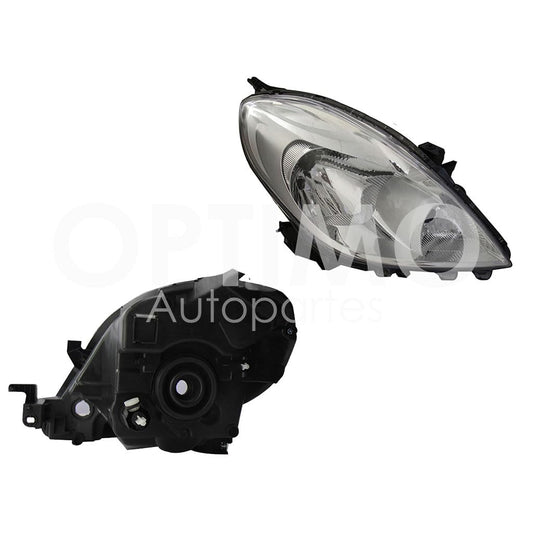 2012 - 2014  NISSAN VERSA FARO DER FONDO CROMADO