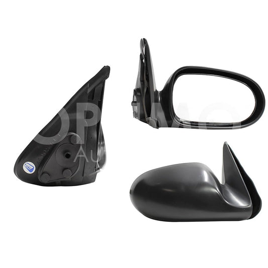 NISSAN SENTRA B-15 2001 2002 2003 2004 2005 2006 ESPEJO DER MANUAL NEGRO P/PINTAR S/CONTROL