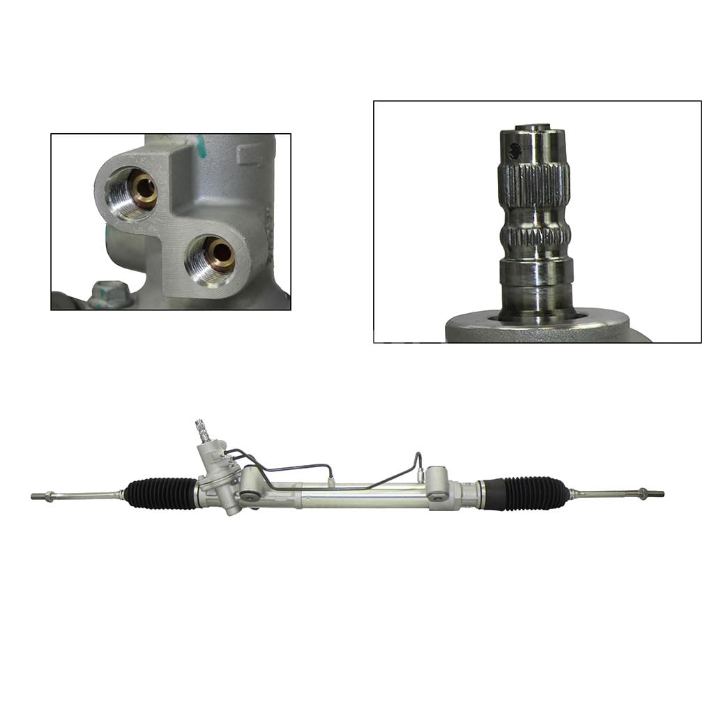 Cremallera o Caja de dirección compatible con hilux 27l 2/4wd 2006 2007 2008 2009 2010 2011 2012 2013 2014 2015 caja de direccion hidraulica > con bieleta > sin terminal (buje orificio angosto toma o/bajo corto)