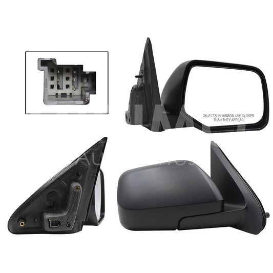 FORD ESCAPE 2008 2009 2010 2011 2012 ESPEJO DER ELECT NEGRO POROSO C/DESEMPAÑANTE (5PINES)