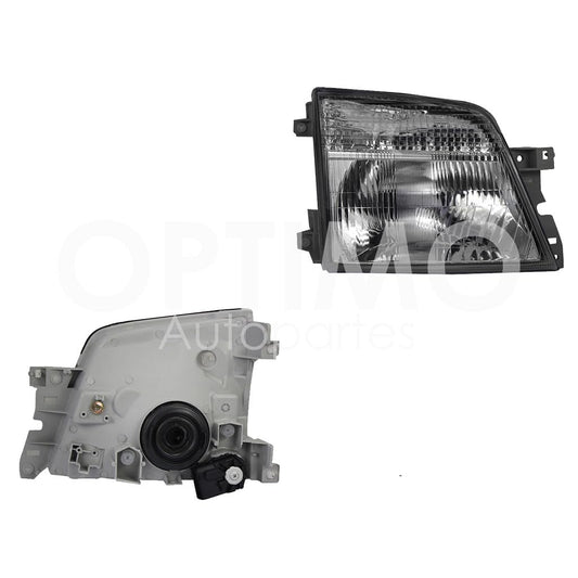 Faro Derecho Compatible con URVAN 2002 2003 2004 2005 2006 F/CROMADO RAYADO