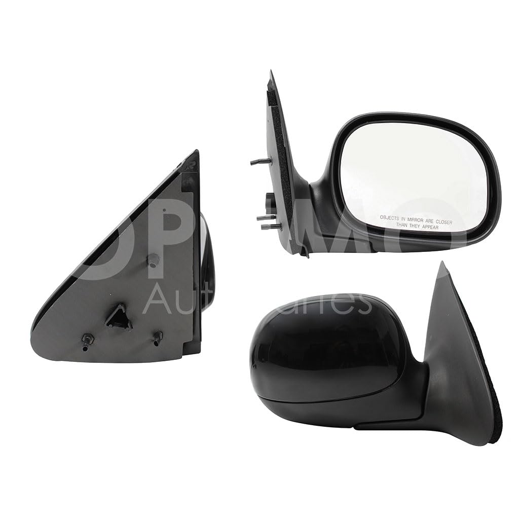 FORD F-150 1997 1998 1999 2000 2001 2002 2003 2004 2005 2006 2007 2008 ESPEJO DER MANUAL NEGRO P/PINTAR (LOBO 97-03/F-250 97-09)