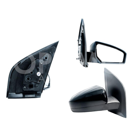 NISSAN SENTRA B-16 2007 2008 2009 2010 2011 2012 ESPEJO DER MANUAL NEGRO P/PINTAR S/CONTROL