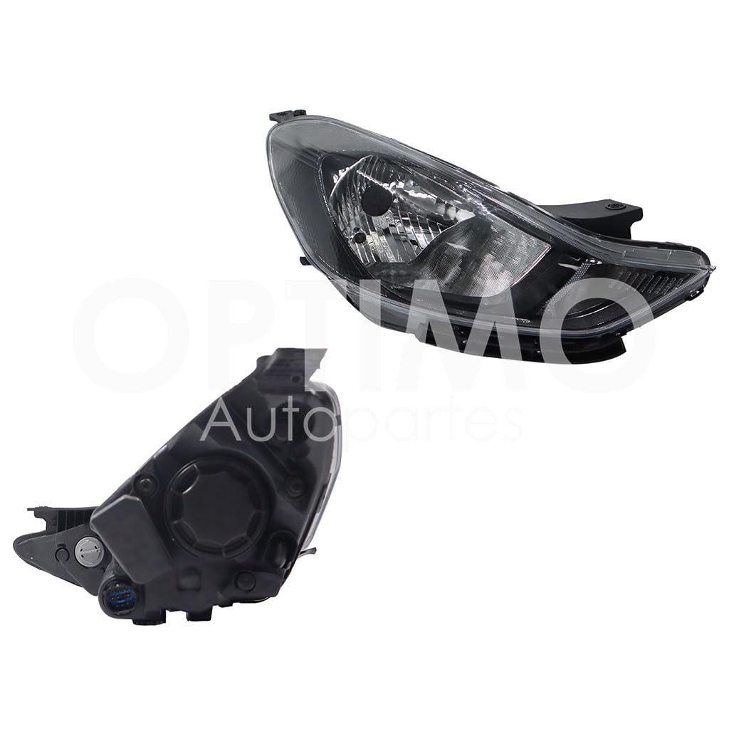 Faro Derecho Compatible con GRAND I-10 2021 2022 2023 F/NEGRO C/MOTOR (SEDAN/H-BACK)
