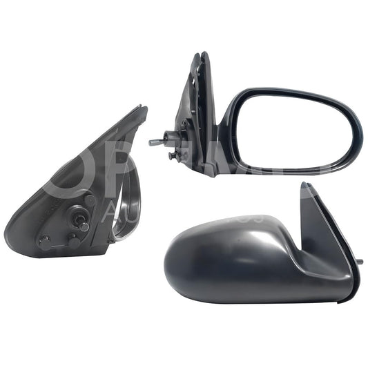 NISSAN SENTRA B-15 2001 2002 2003 2004 2005 2006 ESPEJO DER MANUAL NEGRO P/PINTAR C/CONTROL