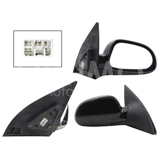 CHEVROLET OPTRA 2006 2007 2008 2009 2010 ESPEJO DER ELECT NEGRO P/PINTAR C/DESEMPAÑANTE (5PINES)