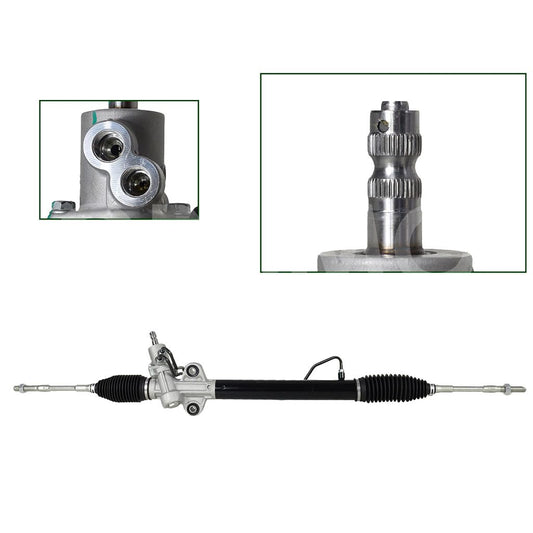 Cremallera o Caja de dirección compatible con l200 24l 2wd 2008 2009 2010 2011 2012 2013 2014 2015 caja de direccion hidraulica > con bieleta > sin terminal