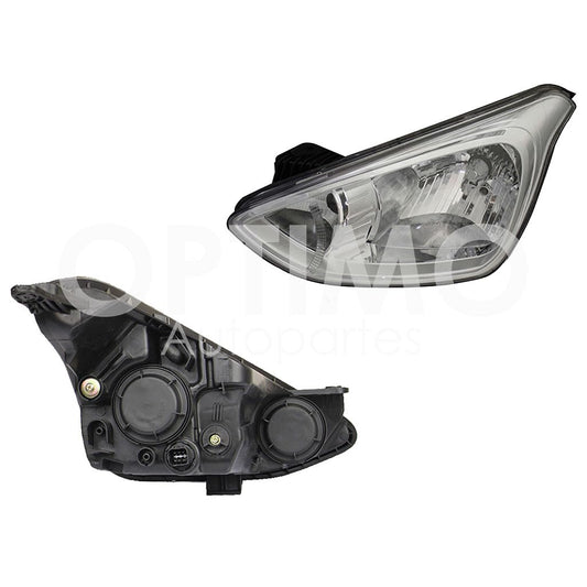 Faro Derecho Compatible con GRAND I-10 2015 2016 2017 2018 2019 2020 F/CROMADO S/MOTOR (SEDAN/H-BACK)