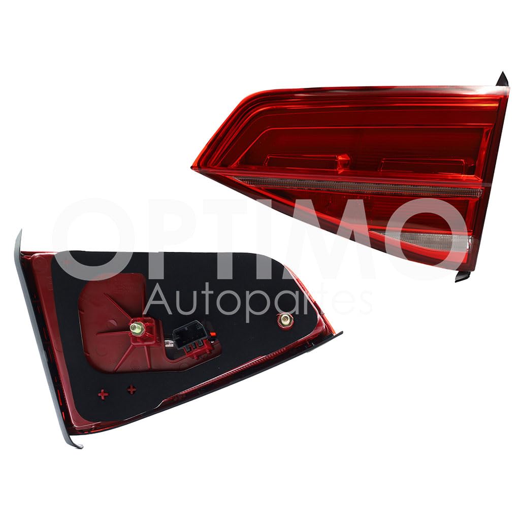 VOLKSWAGEN JETTA A6 GLI 2015 2016 2017 2018 CALAVERA DER INT S/ARNES C/LED CLARA (ROJO/BLANCO)