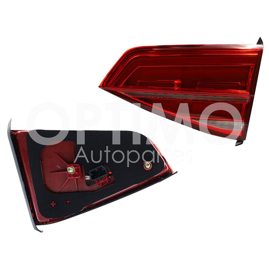 VOLKSWAGEN JETTA A6 GLI 2015 2016 2017 2018 CALAVERA DER INT S/ARNES C/LED CLARA (ROJO/BLANCO)