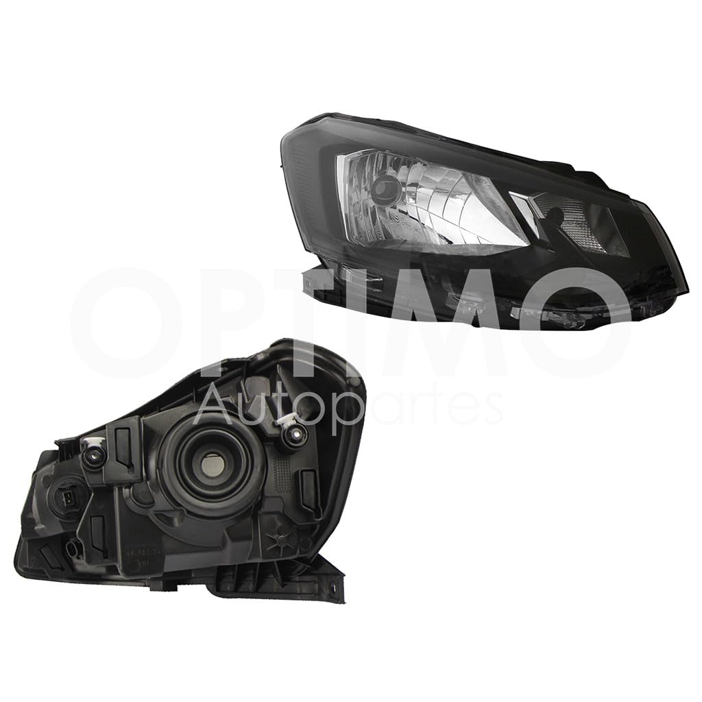 Faro Derecho Compatible con GOL 2017 2018 F/NEGRO C/FILO NEGRO (SEDAN/H-BACK)