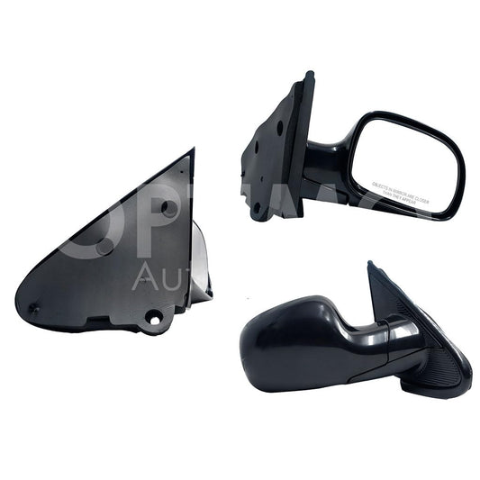CHRYSLER / DODGE CARAVAN 2001 2002 2003 2004 2005 2006 2007 ESPEJO DER MANUAL NEGRO LISO (VOYAGER/TOWN & COUNTRY)