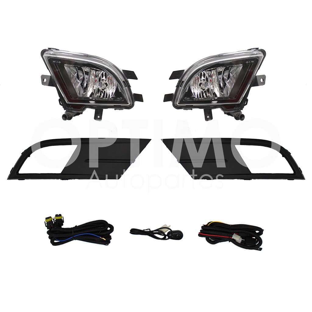 VOLKSWAGEN JETTA A6 BICENTENARIO 2015 2016 2017 2018 KIT FARO AUX C/CABLES C/REJILLAS NEGRAS C/FOCOS
