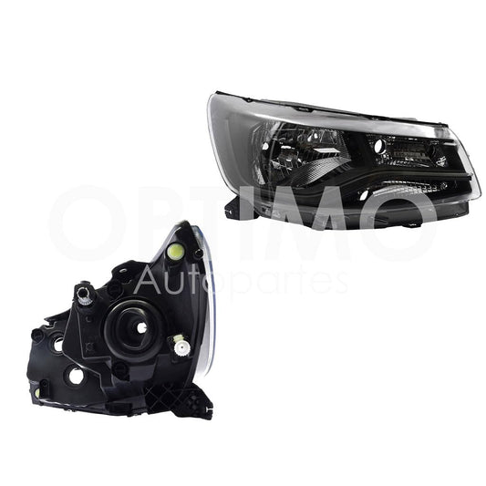 2024 - 2026  VOLKSWAGEN SAVEIRO FARO DER F/NEGRO UN AS C/FILO NEGRO (VERSION ROBUST)