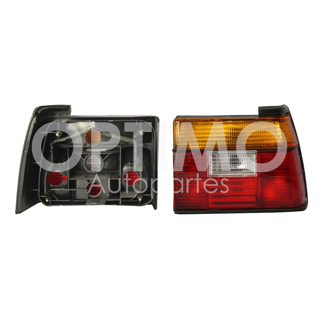 1987 - 1992  VOLKSWAGEN JETTA A2 CALAVERA DER S/ARNES (AMBAR/ROJO/BLANCO)