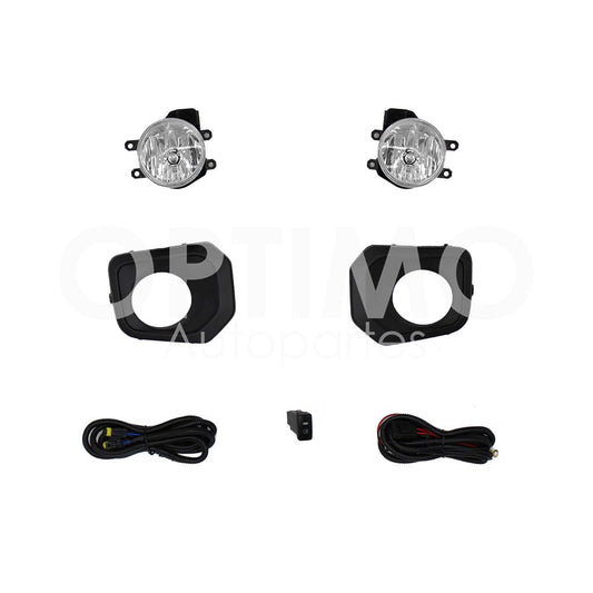 TOYOTA TACOMA 2016 2017 2018 KIT FARO AUX C/CABLES C/REJILLAS NEGRAS C/FOCOS