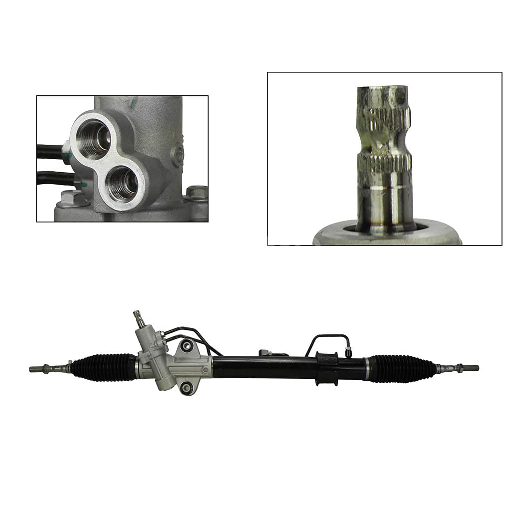 Cremallera o Caja de dirección compatible con l200 25l 4wd 2008 2009 2010 2011 2012 2013 2014 2015 caja de direccion hidraulica > con bieleta > sin terminal (montero sport 09-15/montero limited 03-07)