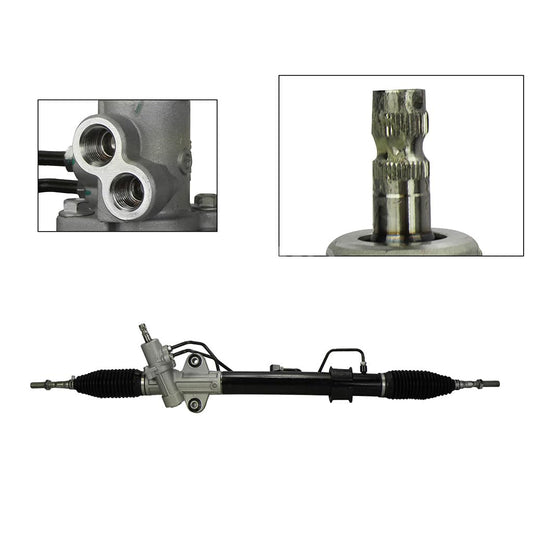 Cremallera o Caja de dirección compatible con l200 25l 4wd 2008 2009 2010 2011 2012 2013 2014 2015 caja de direccion hidraulica > con bieleta > sin terminal (montero sport 09-15/montero limited 03-07)