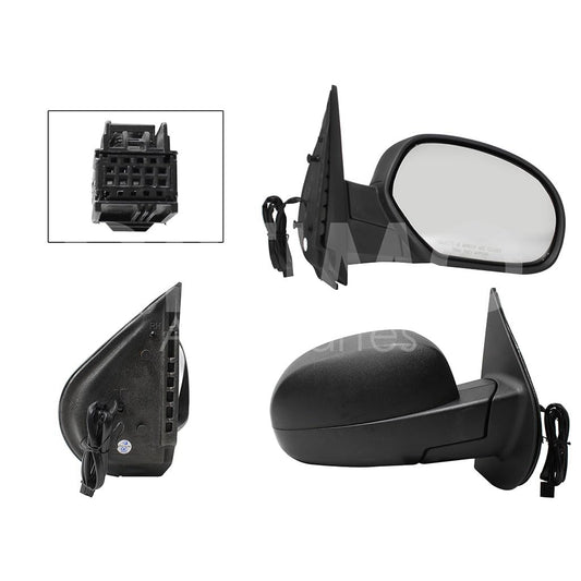 CHEVROLET SILVERADO/CHEYENNE 2007 2008 2009 2010 2011 2012 2013 ESPEJO DER ELECT NEGRO POROSO C/DESEM (5PINES) (SUBURBAN-TAHOE-YUKON 07-13)