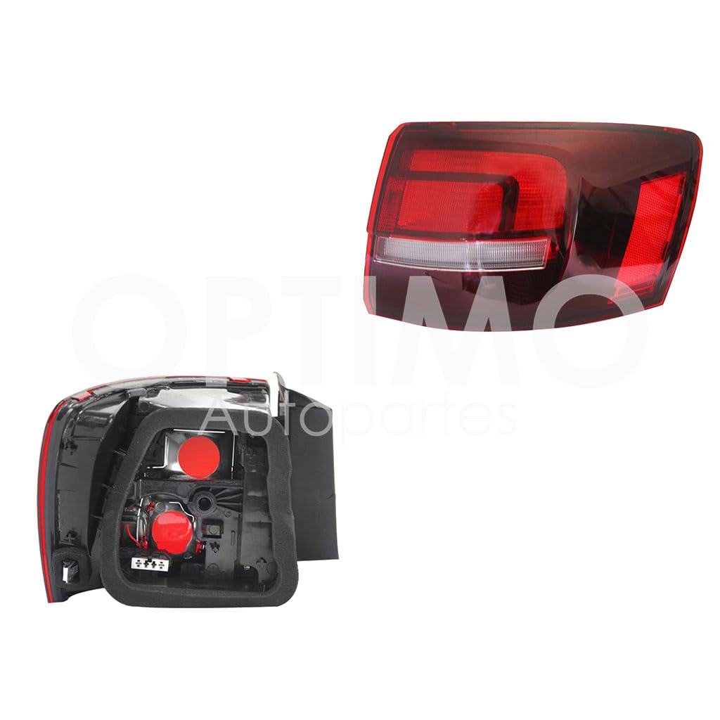 2015 - 2018  VOLKSWAGEN JETTA A6 BICENTENARIO CALAVERA DER EXT S/ARNES OSCURA (ROJO/BLANCO)